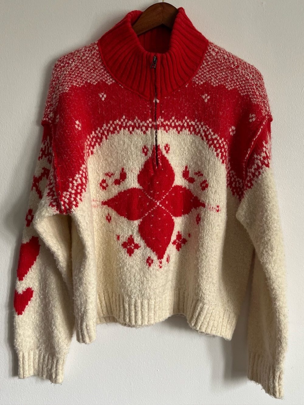 Free People Mythical Half Zip Pullover